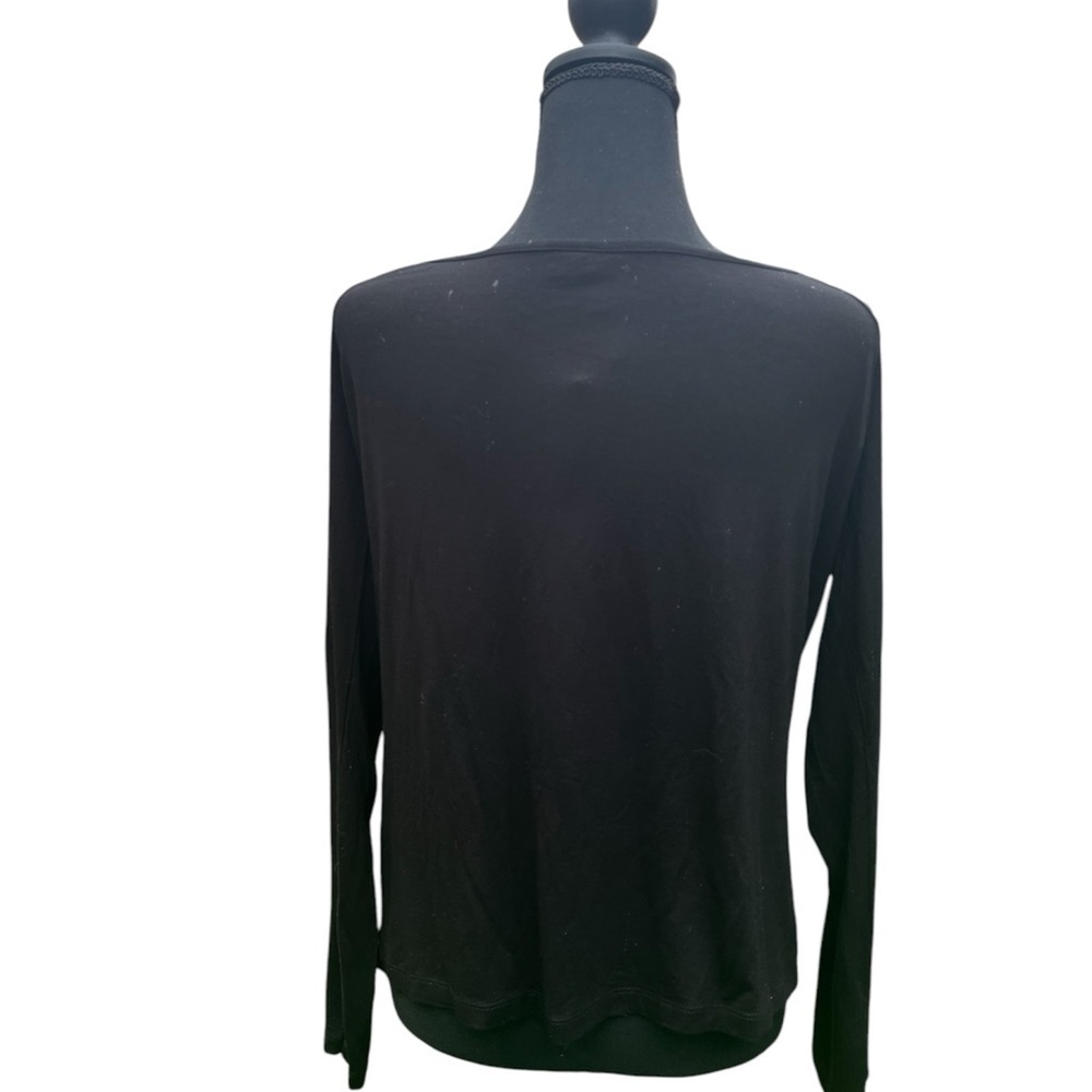 NWT Women’s Black Long Sleeve Top by ASOS Size 14 - Picture 3 of 4